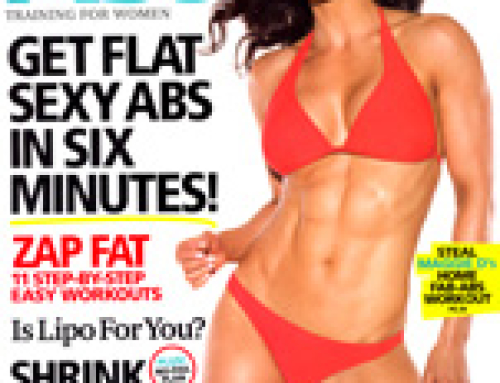 Core Coach gives abs advice in Oxygen Magazi